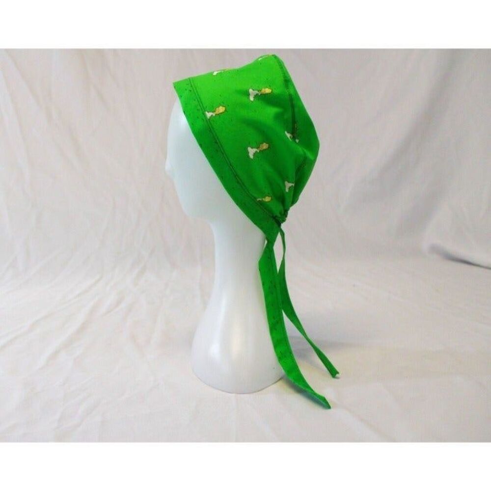 Homer Hedges Style Surgical Scrub Cap Chemo Dental Hat